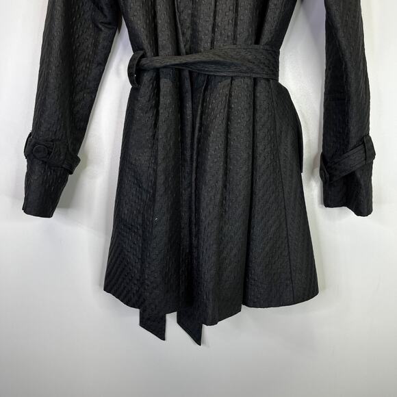 Etcetera Belted Rear Pleat Trench coat black - 0 - Picture 9 of 10